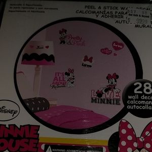 Minnie Mouse Wall Decals